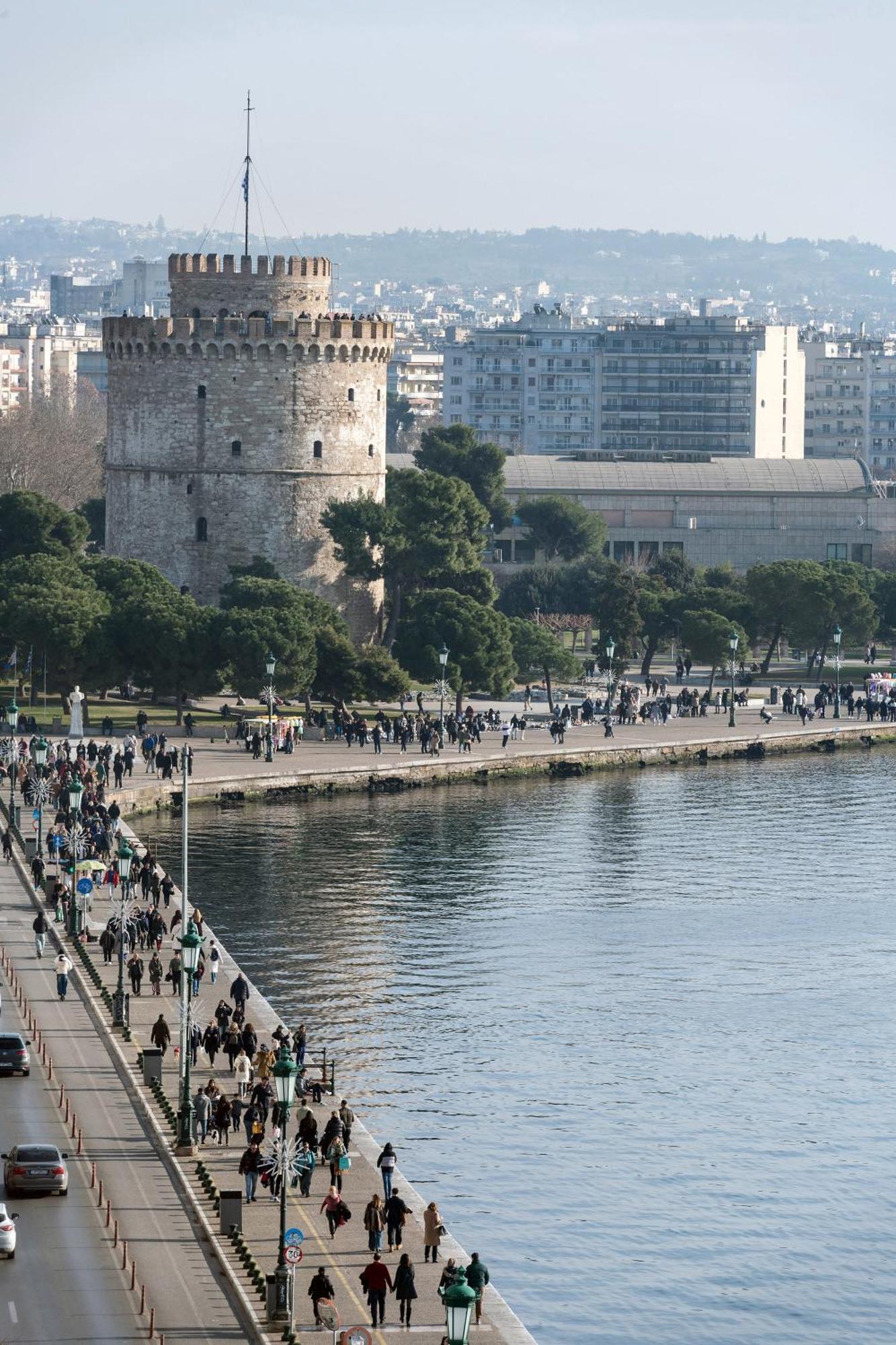 Iconic Salonica Suite Seafront מראה חיצוני תמונה